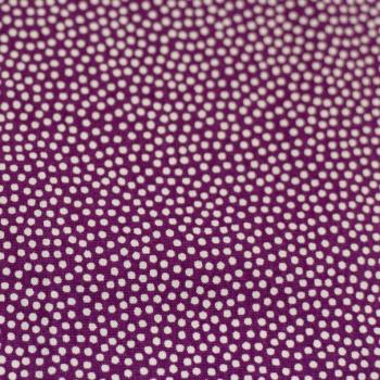 Baumwolle Dotty Violett/Weiß by Swafing